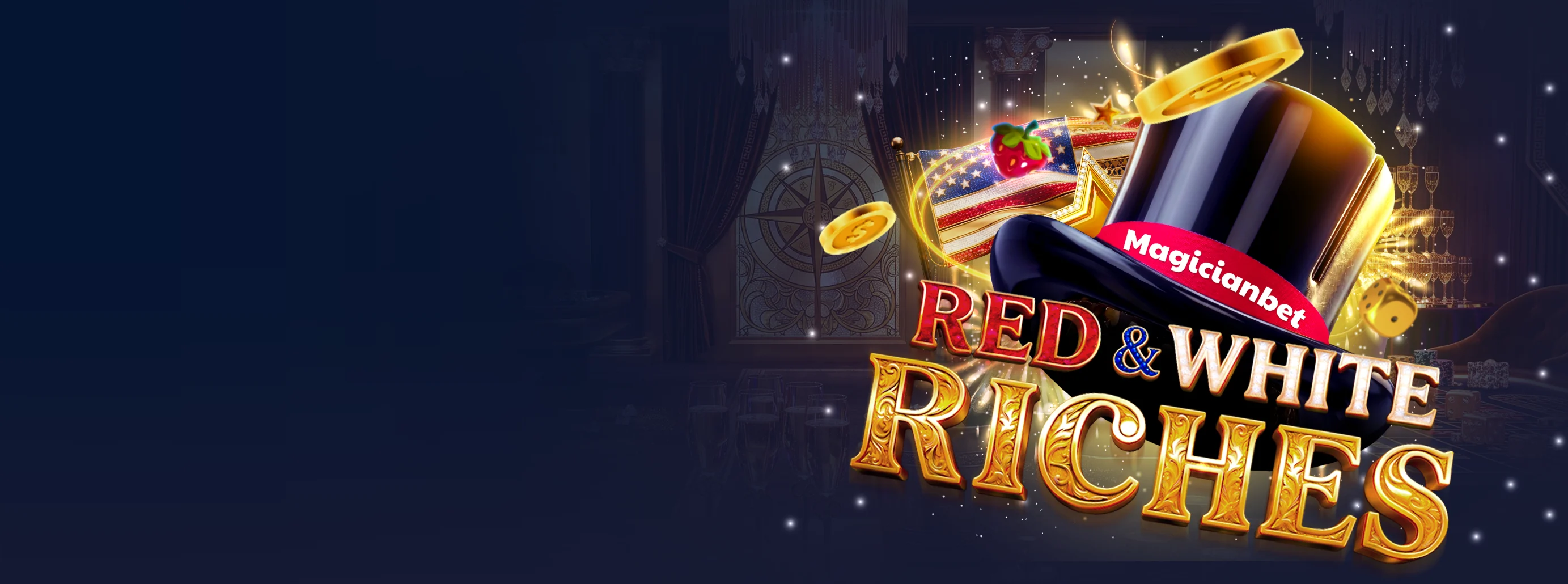 Red and White Riches campaign artwork